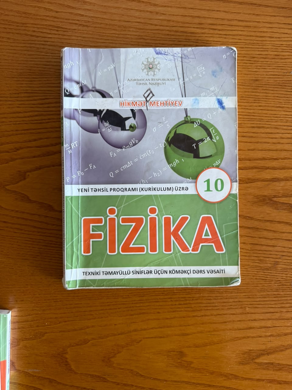 Hikmət Məhtiyev – Fizika Qayda Kitabı, I hissə